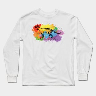 Thylacine Scream Long Sleeve T-Shirt